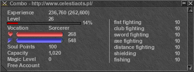 Signature for player Combo